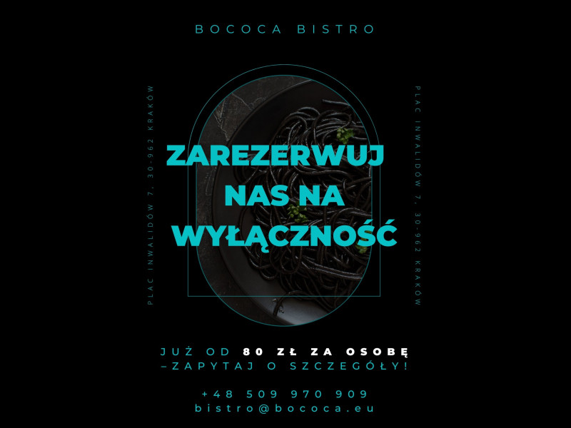 bococa-bistro zdjęcie prezentacji gdzie wesele