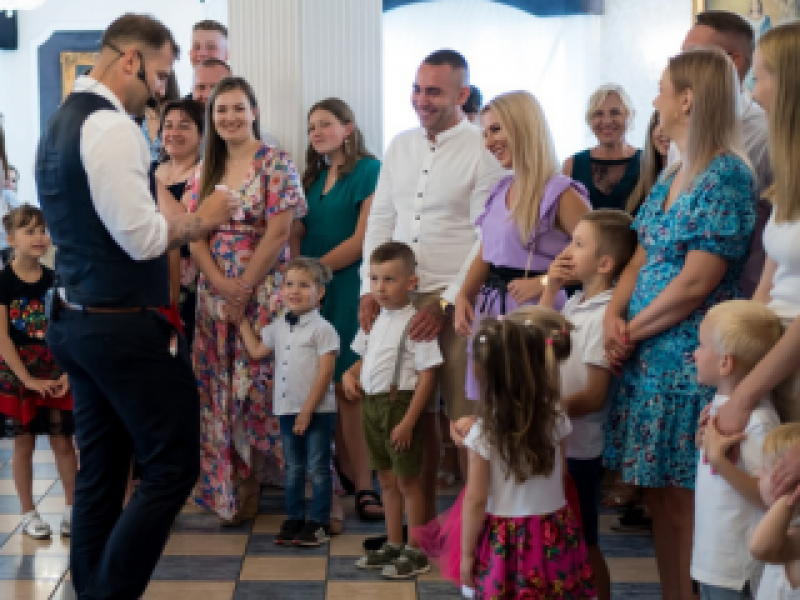 dawid-wilczynski-iluzjonista zdjęcie prezentacji gdzie wesele