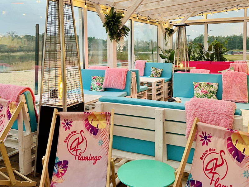 flamingo-beach-bar zdjęcie prezentacji gdzie wesele