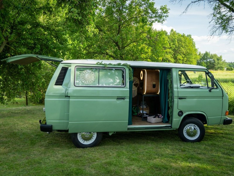 fotobus-forest zdjęcie prezentacji gdzie wesele