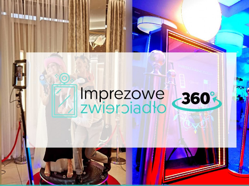 fotolustro-imprezowe-zwierciadlo zdjęcie prezentacji gdzie wesele