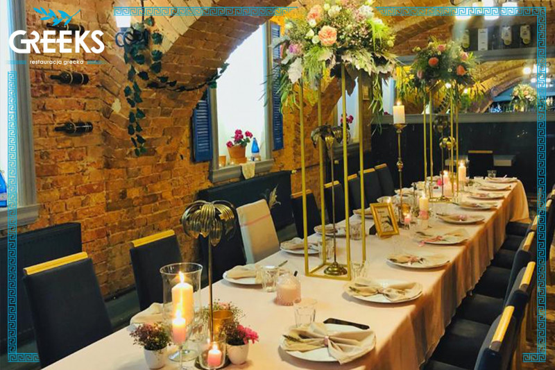 Chrzciny I Komunie Restauracje GREEKS Restaurant events Bydgoszcz 