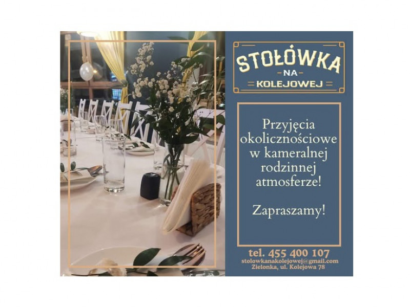 stolowka-na-kolejowej zdjęcie prezentacji gdzie wesele