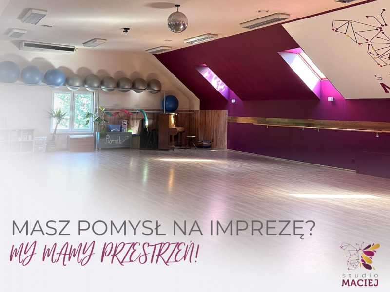 studio-maciej-sala-do-wynajecia zdjęcie prezentacji gdzie wesele